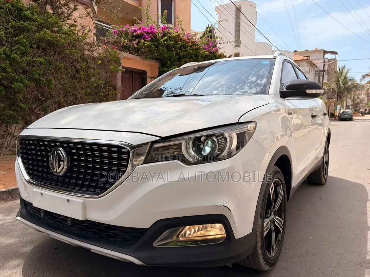 MG ZS 2018 Blanc