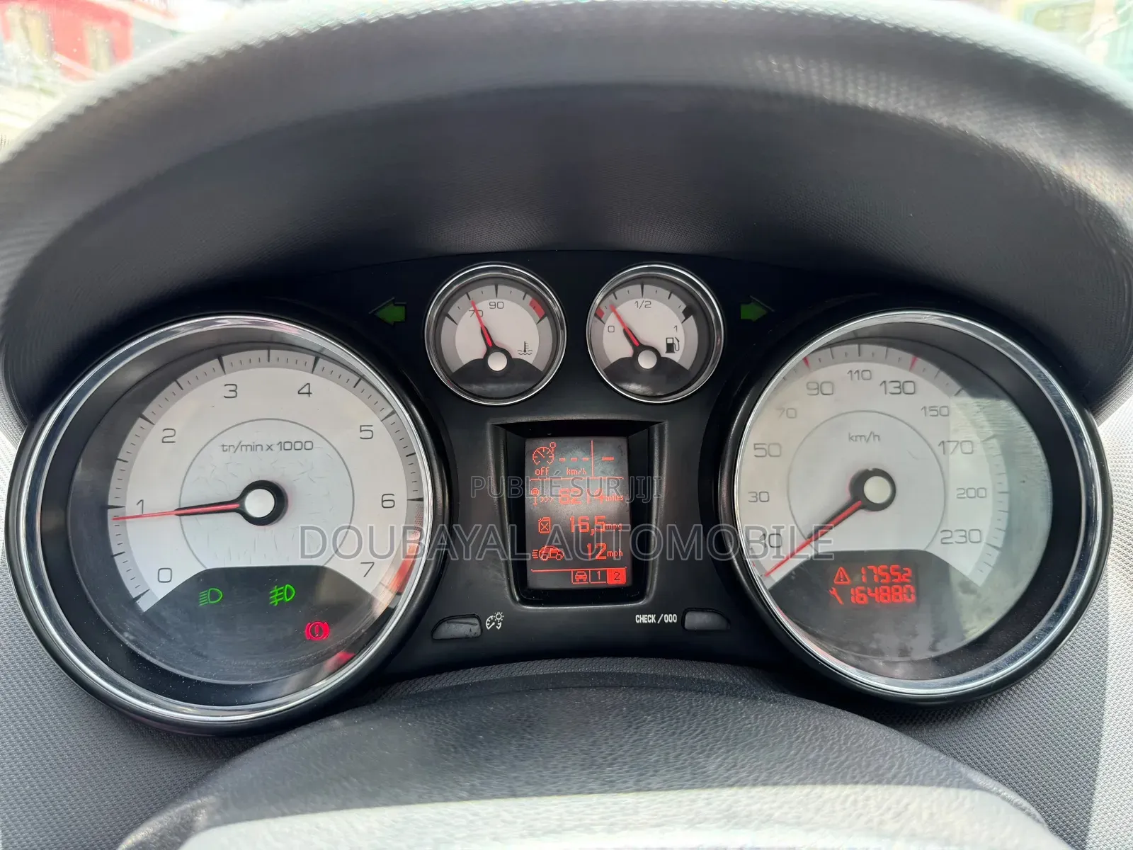 Peugeot 308 2012 Noir Mat