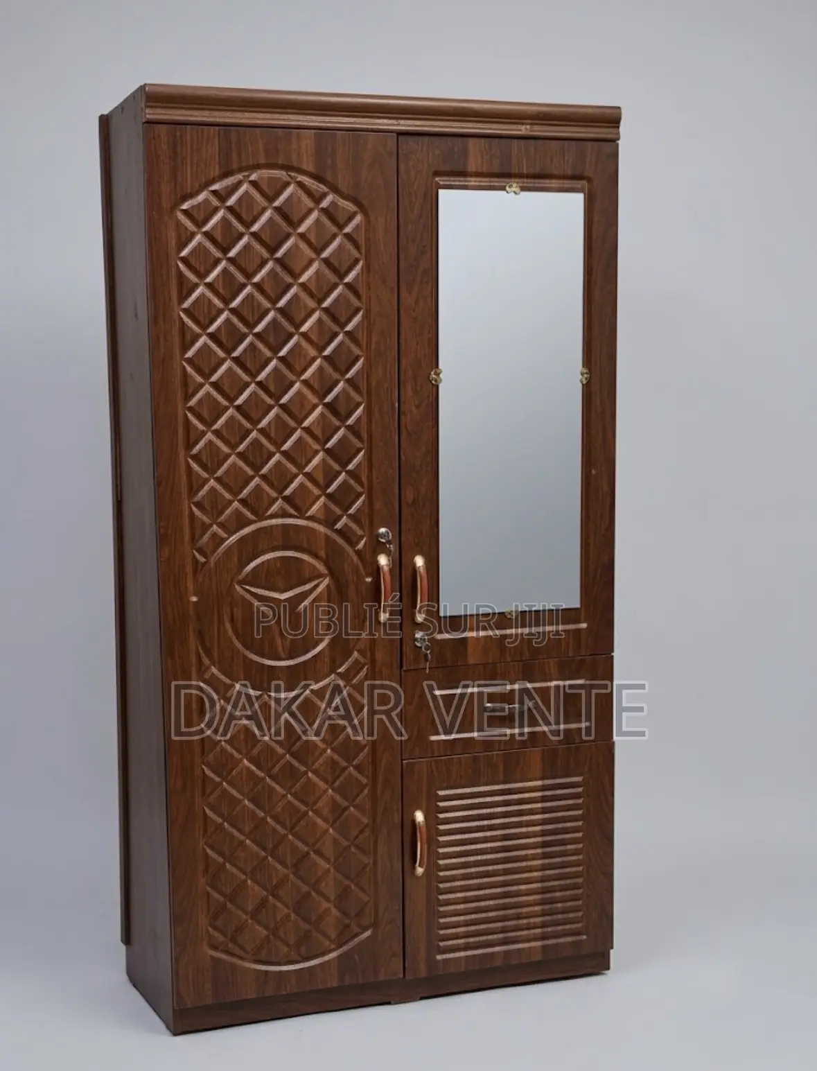 Armoire 2 Battants en Bois Importé