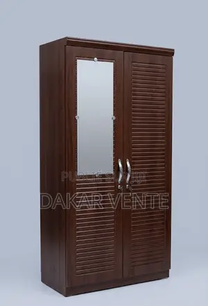 Armoire 2 Battants en Bois Importé