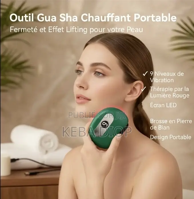 Appareil De Massage Visage Et Corps Chauffant –Soin Et Relaxant