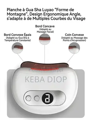 Appareil De Massage Visage Et Corps Chauffant –Soin Et Relaxant