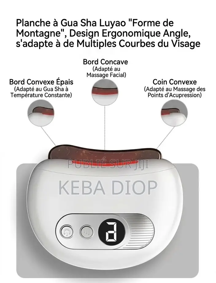 Appareil De Massage Visage Et Corps Chauffant –Soin Et Relaxant