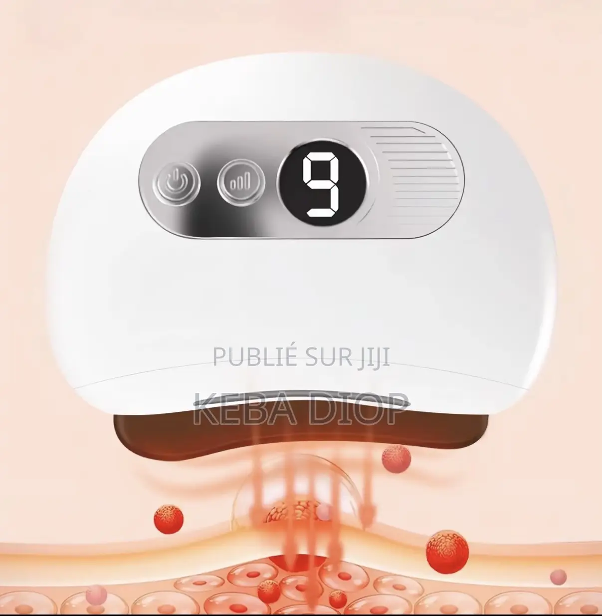 Appareil De Massage Visage Et Corps Chauffant –Soin Et Relaxant