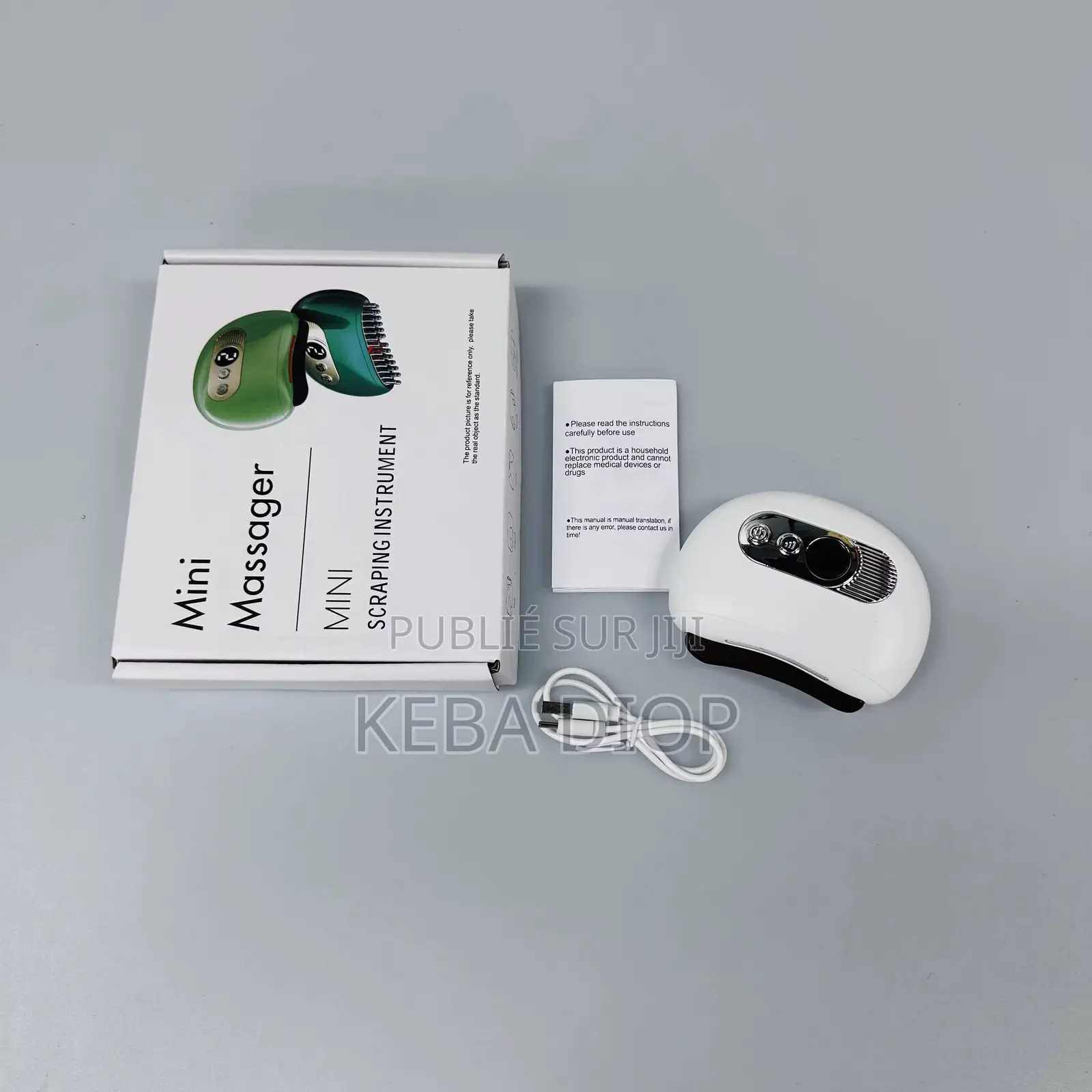 Appareil De Massage Visage Et Corps Chauffant –Soin Et Relaxant