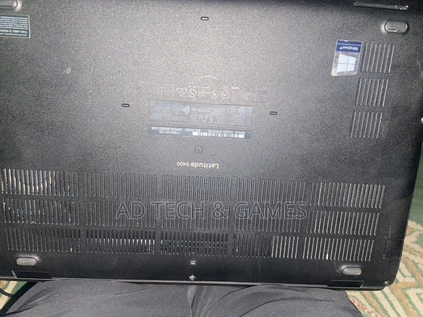 Ordinateur portable Dell Latitude 5400 8GB Intel Core i5 SSD 256GB