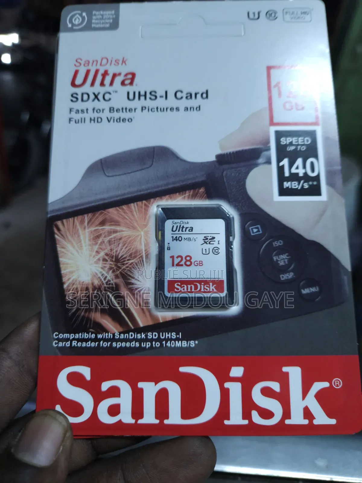 Carte Mémoire 128g Pour Appareil Photo