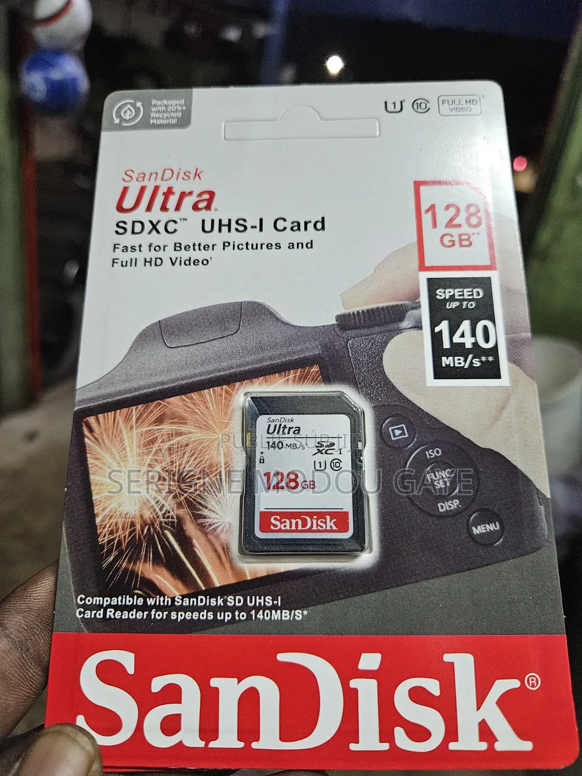 Carte Mémoire 128g Pour Appareil Photo