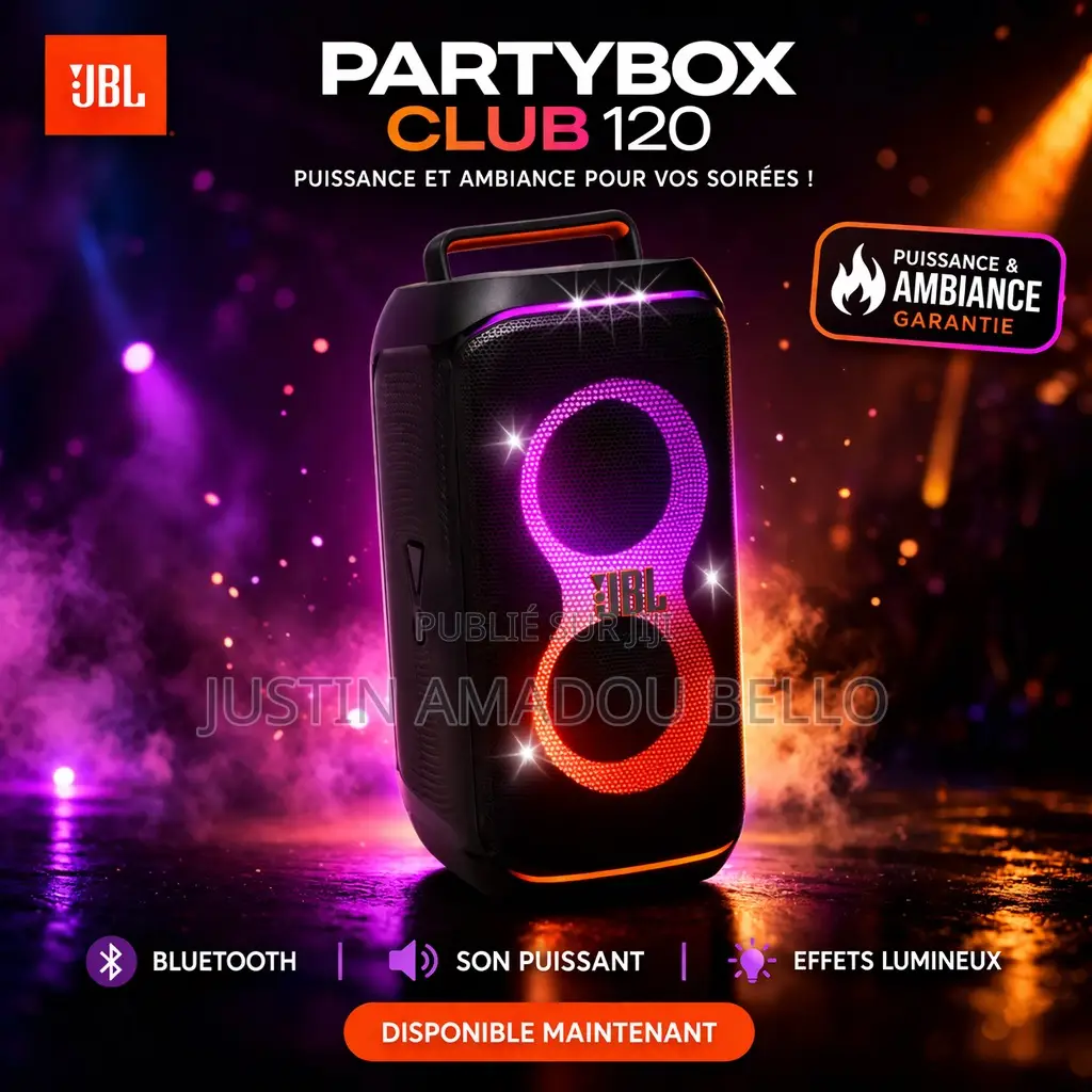 Baffle Bluetooth JBL Partybox Club 120