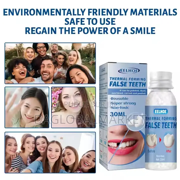 Colle Dentaire Temporaire Pour Modification Des Dents,