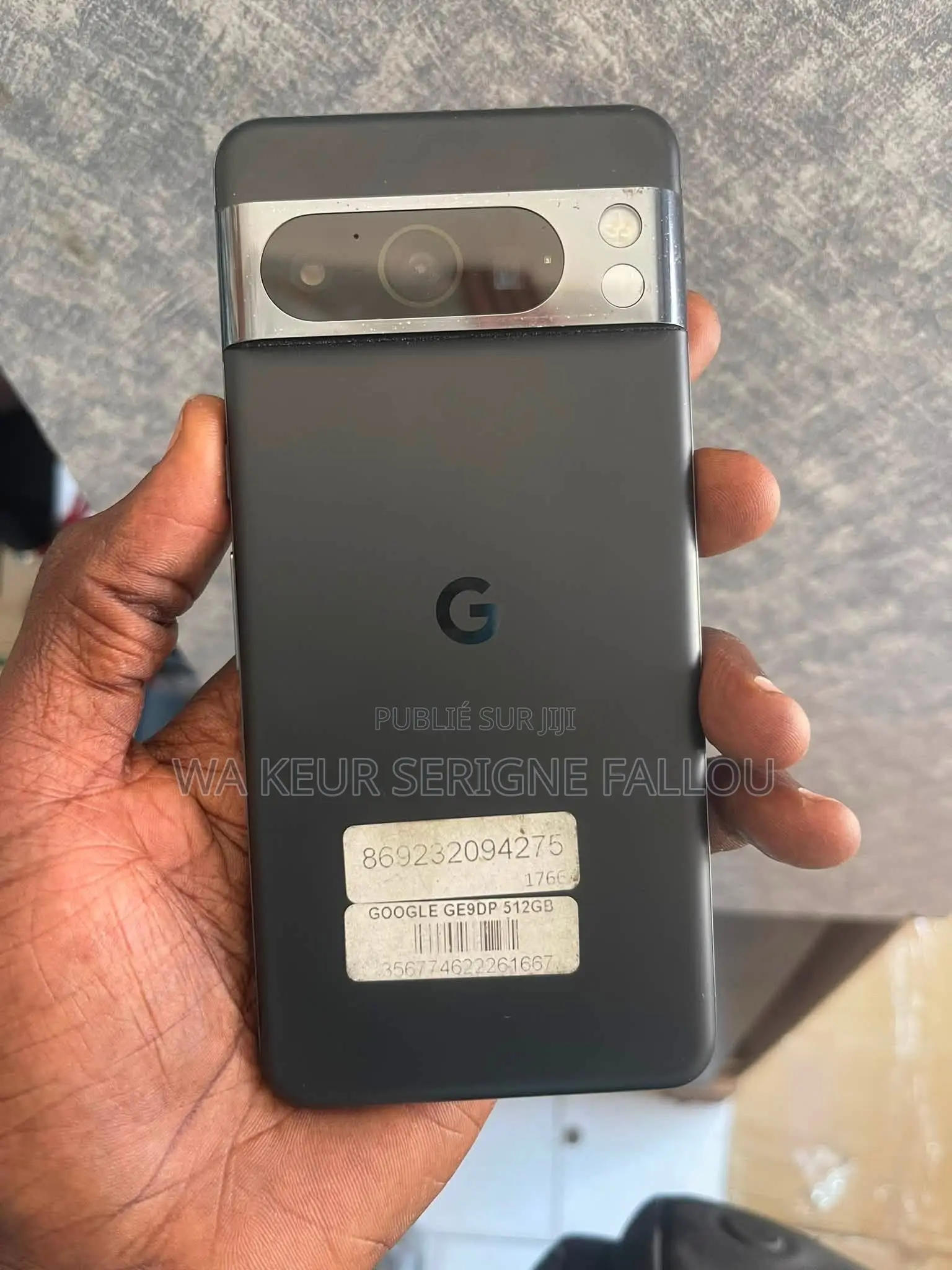 Nouveau Google Pixel 8 Pro 512 GB Noir