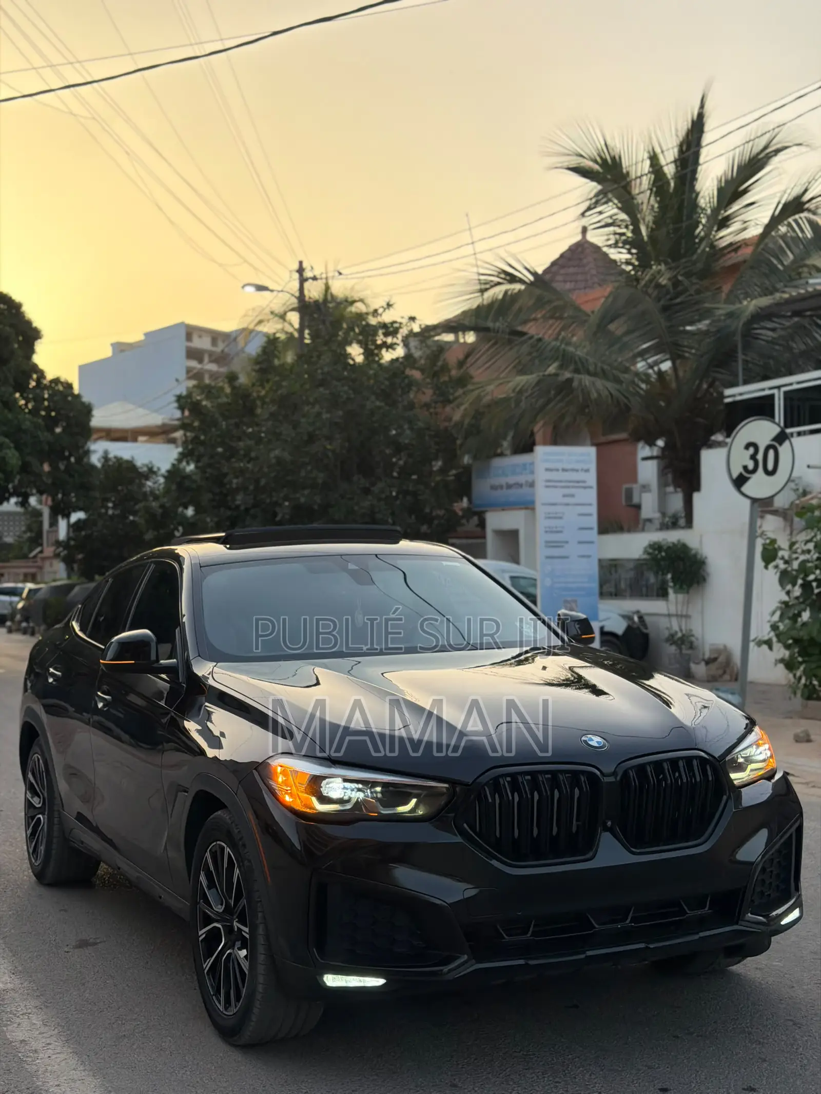 BMW X6 xDrive40i AWD 2020 Noir