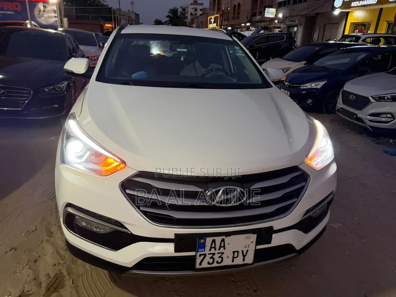 Hyundai Santa Fe 2016 Blanc