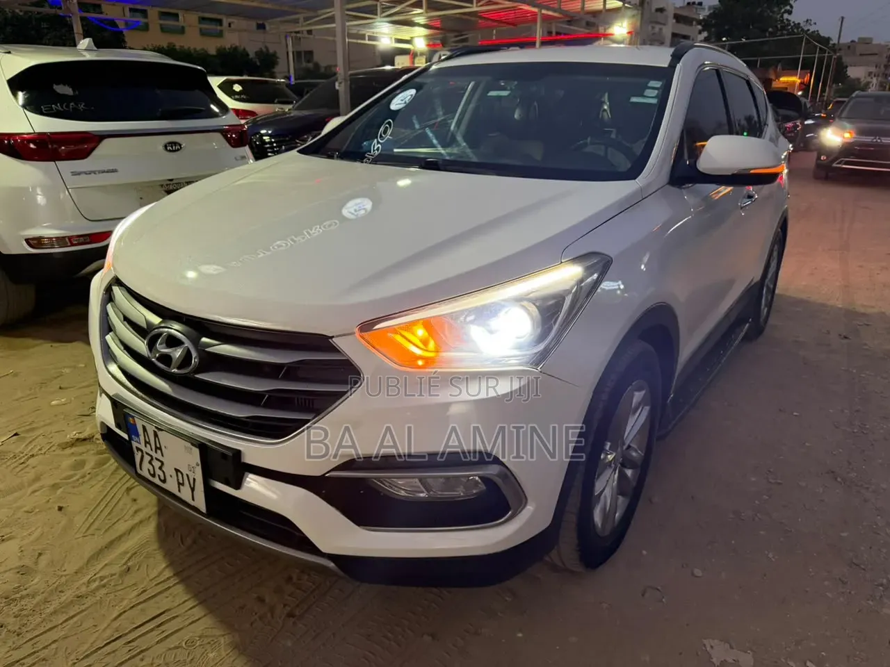 Hyundai Santa Fe 2016 Blanc