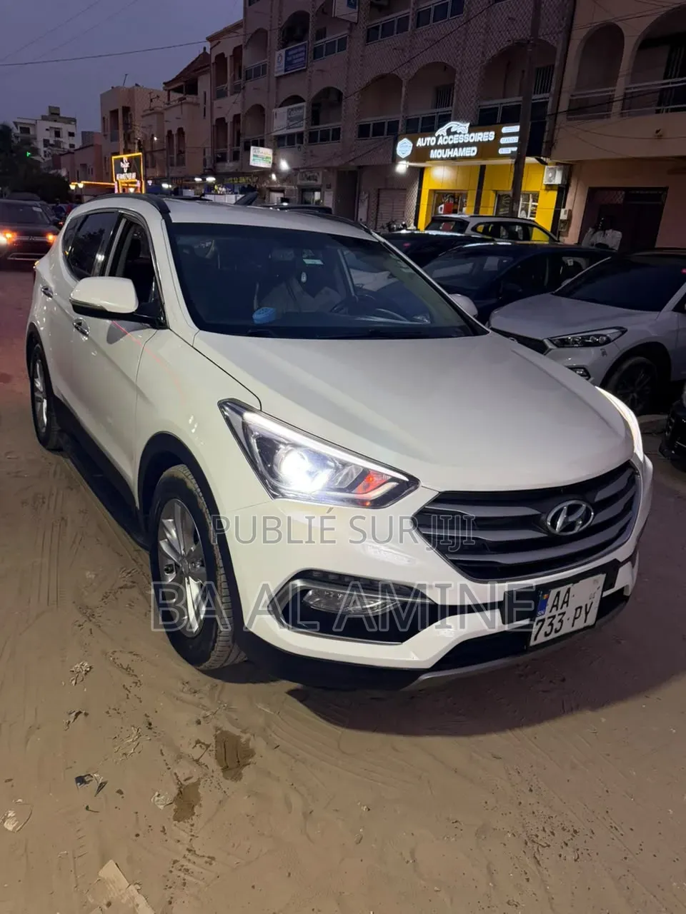Hyundai Santa Fe 2016 Blanc