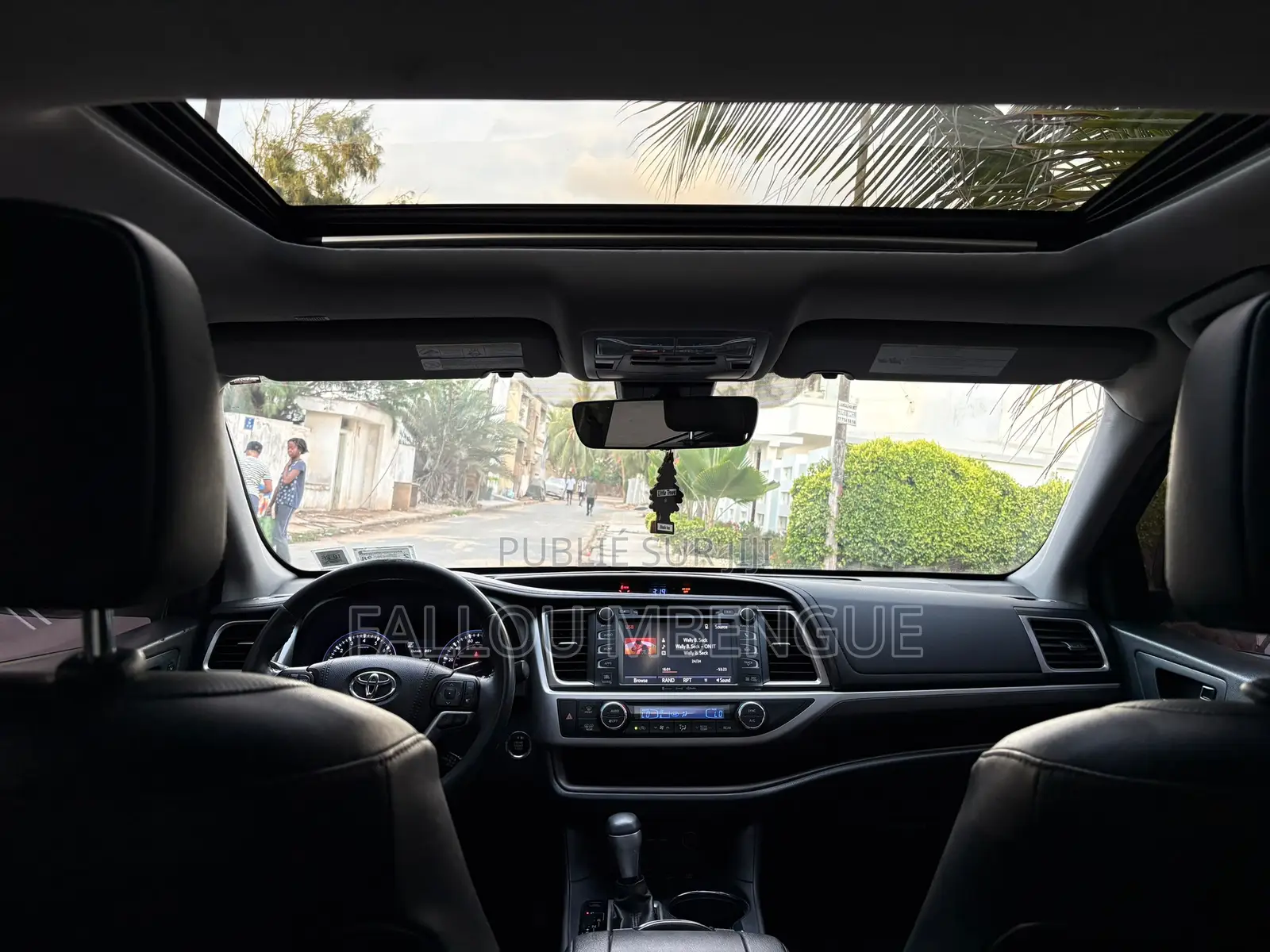 Toyota Highlander 2019 Noir