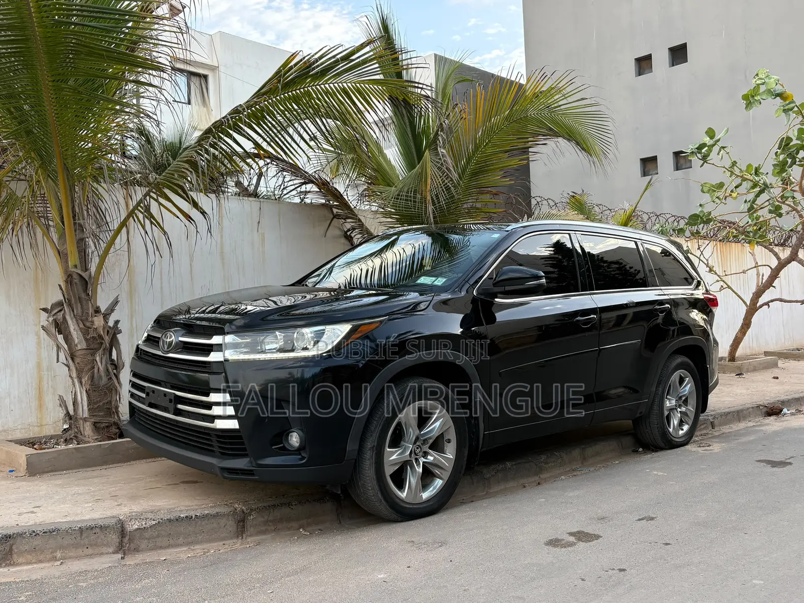Toyota Highlander 2019 Noir
