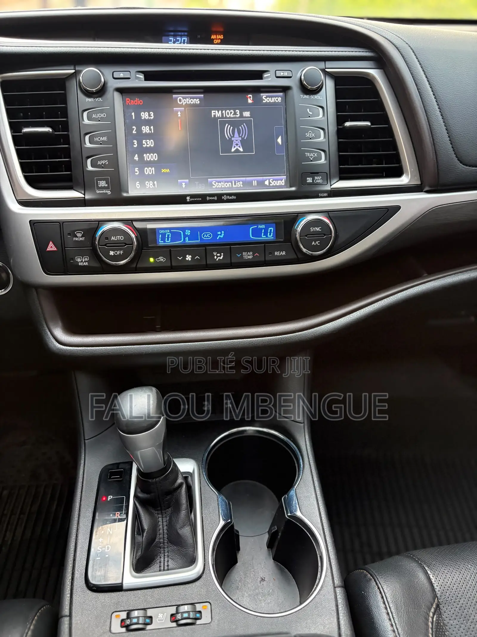 Toyota Highlander 2019 Noir
