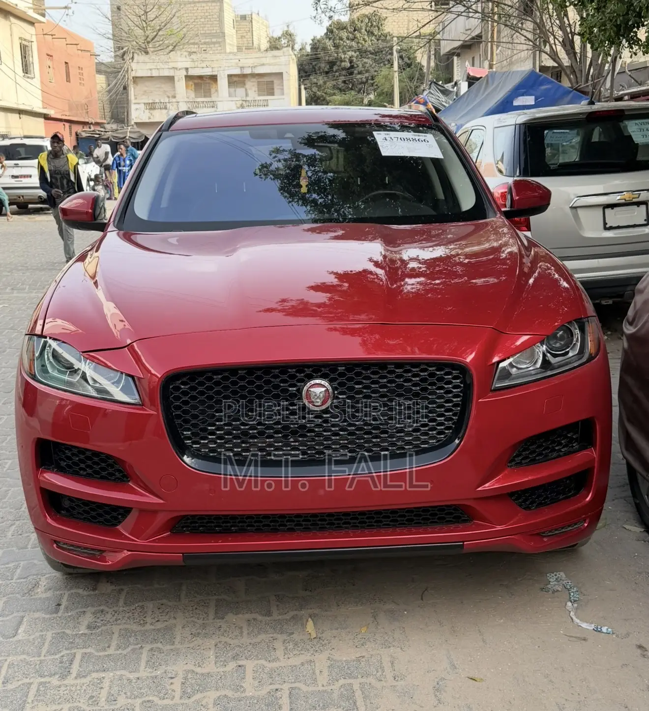 Jaguar F-Pace 25t Premium AWD 2018 Rouge