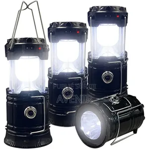 Lampe LED Rechargeable Multifonction Avec Recharge Solaire