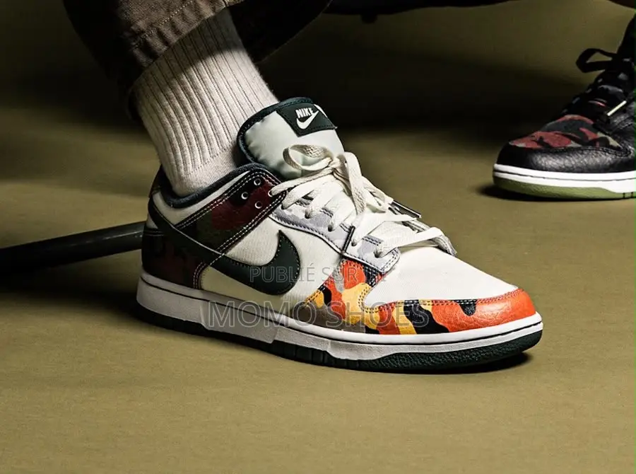 Nike Dunk Low SE Sail Multi-Camo – Camouflage Multicolore/Beige