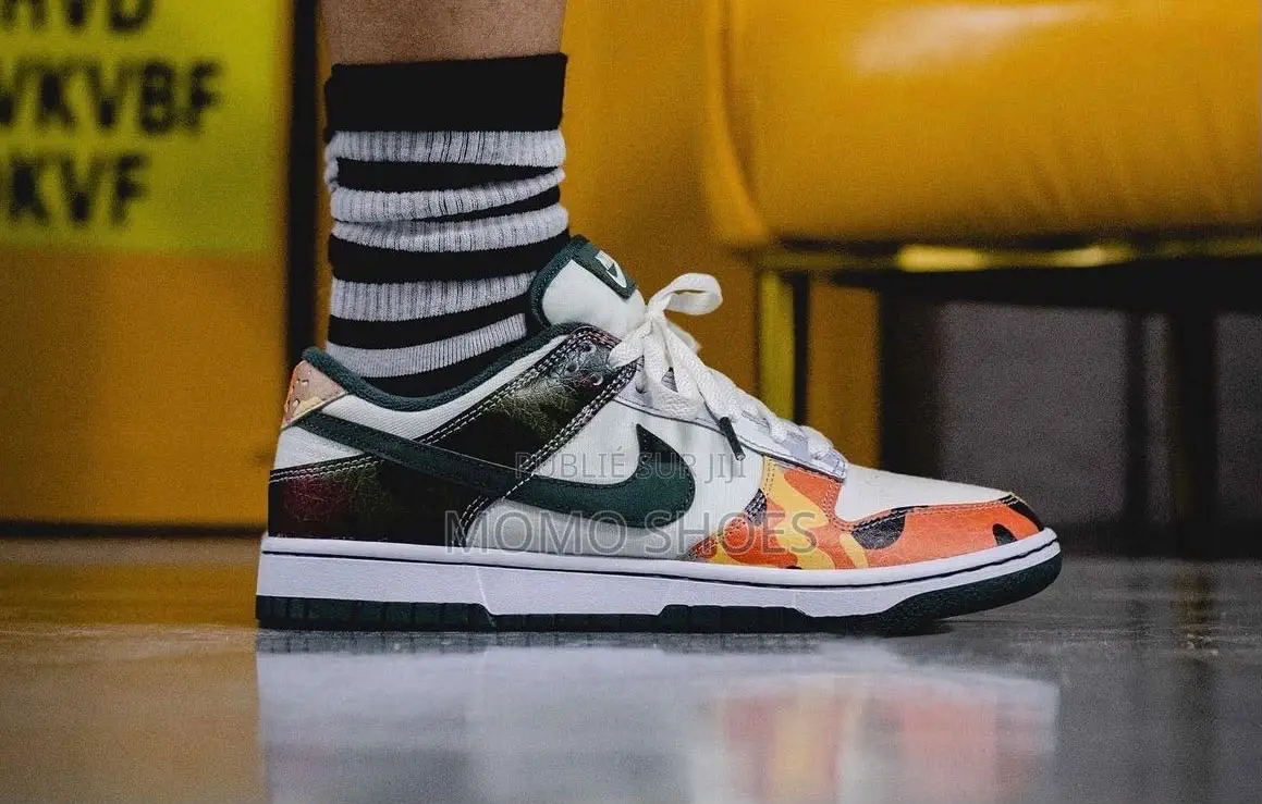 Nike Dunk Low SE Sail Multi-Camo – Camouflage Multicolore/Beige
