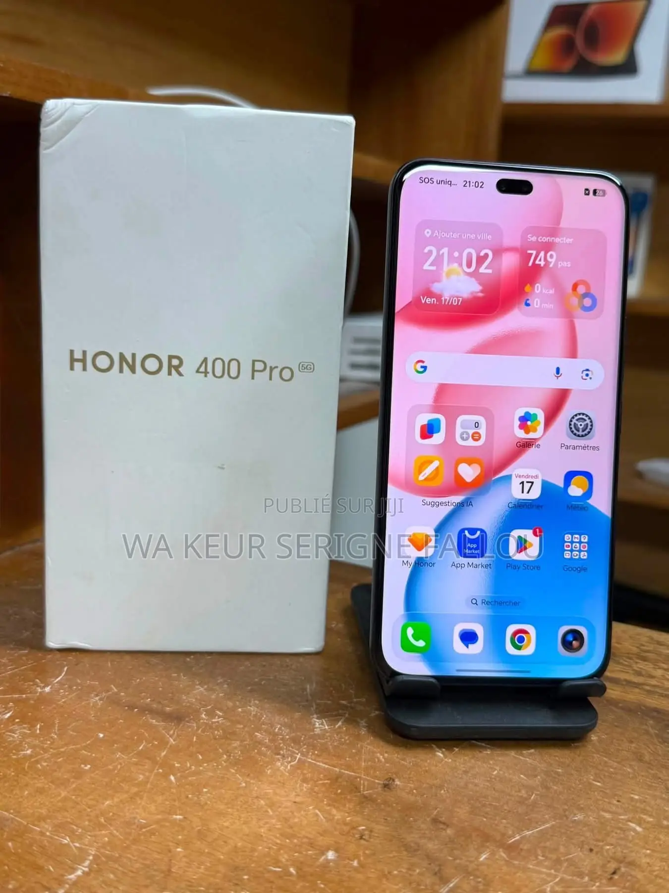 Nouveau Honor 400 Pro 512 GB Noir