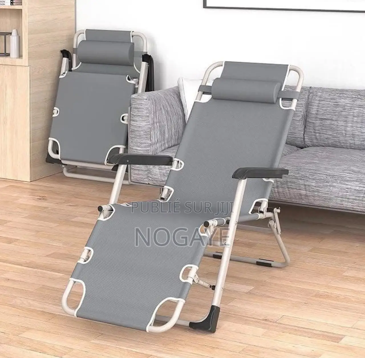 Chaise Pliante. Lit