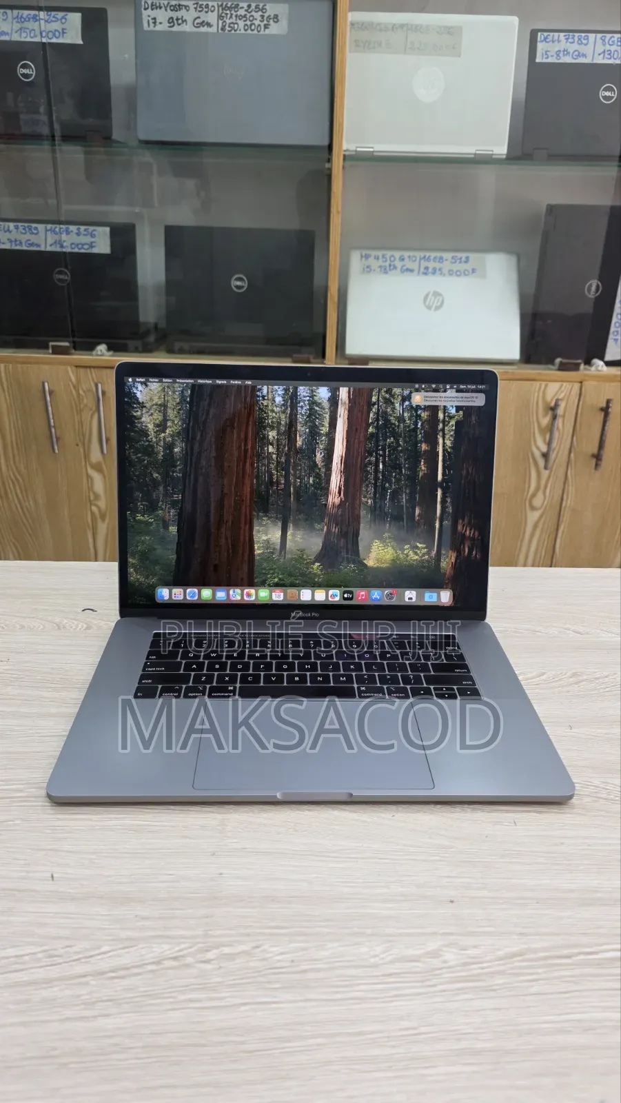 Ordinateur portable Apple MacBook Pro 2018 16GB Intel Core i7 SSD 256GB