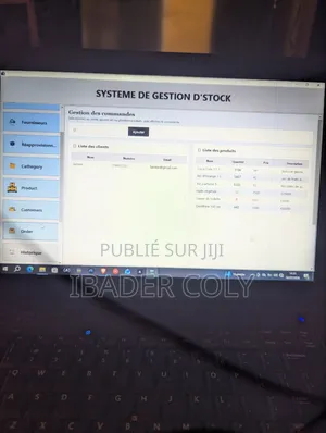 Application De Gestion Stock "Burrok"