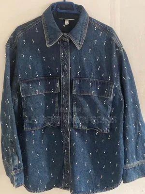 Veste en Jean Avec Strasse