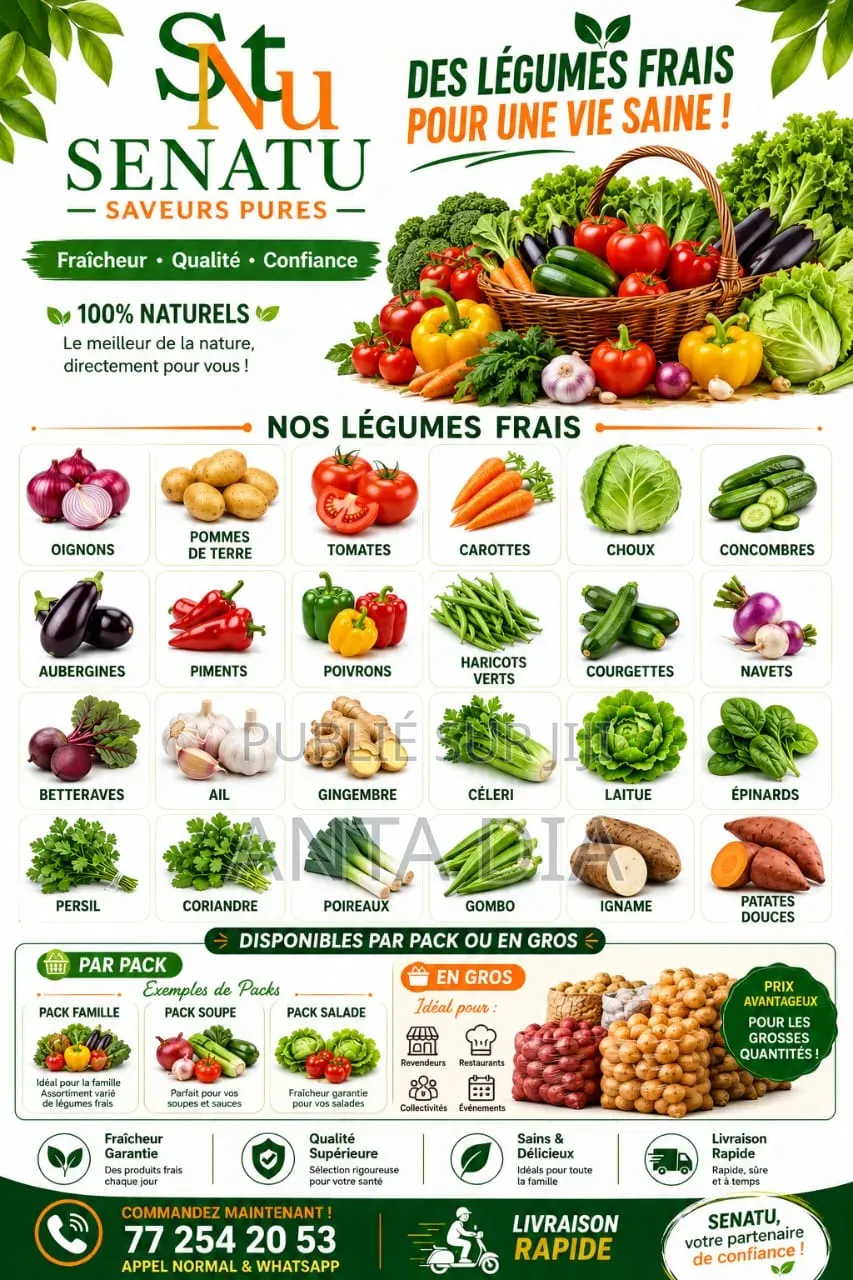 Ventes De Legumes