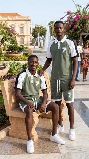 Ensemble Shorts Lacoste Unisexe Disponible