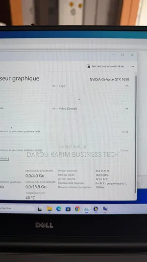 Ordinateur portable Dell XPS 15 9570 32GB Intel Core i9 SSD 1T