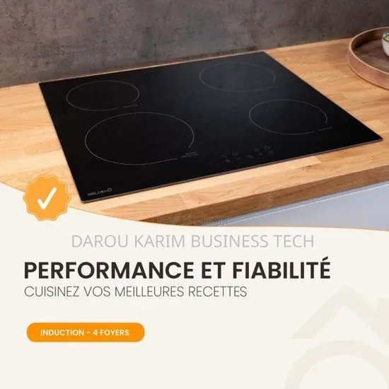 Plaque Encastrable Elactron 4feux 60x60 Electrique Ms261