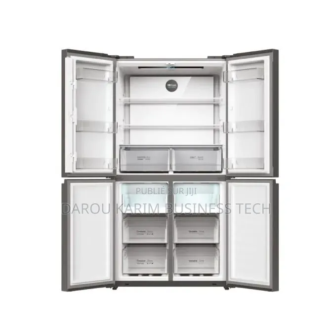 Refrigerateur Deska Side by Side 4portes Inverter Gris Sbs642dk