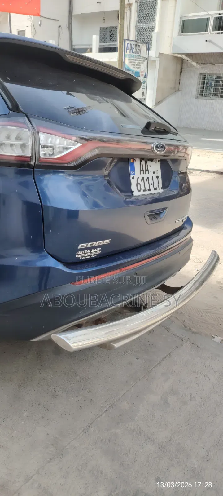 Ford Edge 2017 Bleu