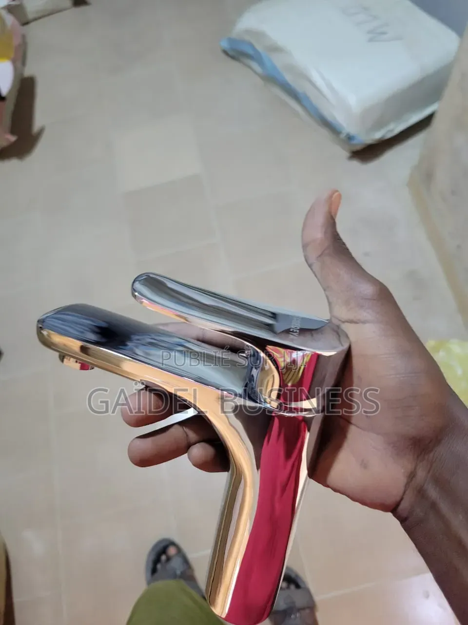 Mitigeur De Luxe Haute Qualité – Finition Chrome Miroir