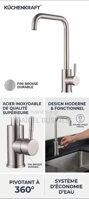 Mitigeur De Lavabo Premium – Modèle Lourd Robuste