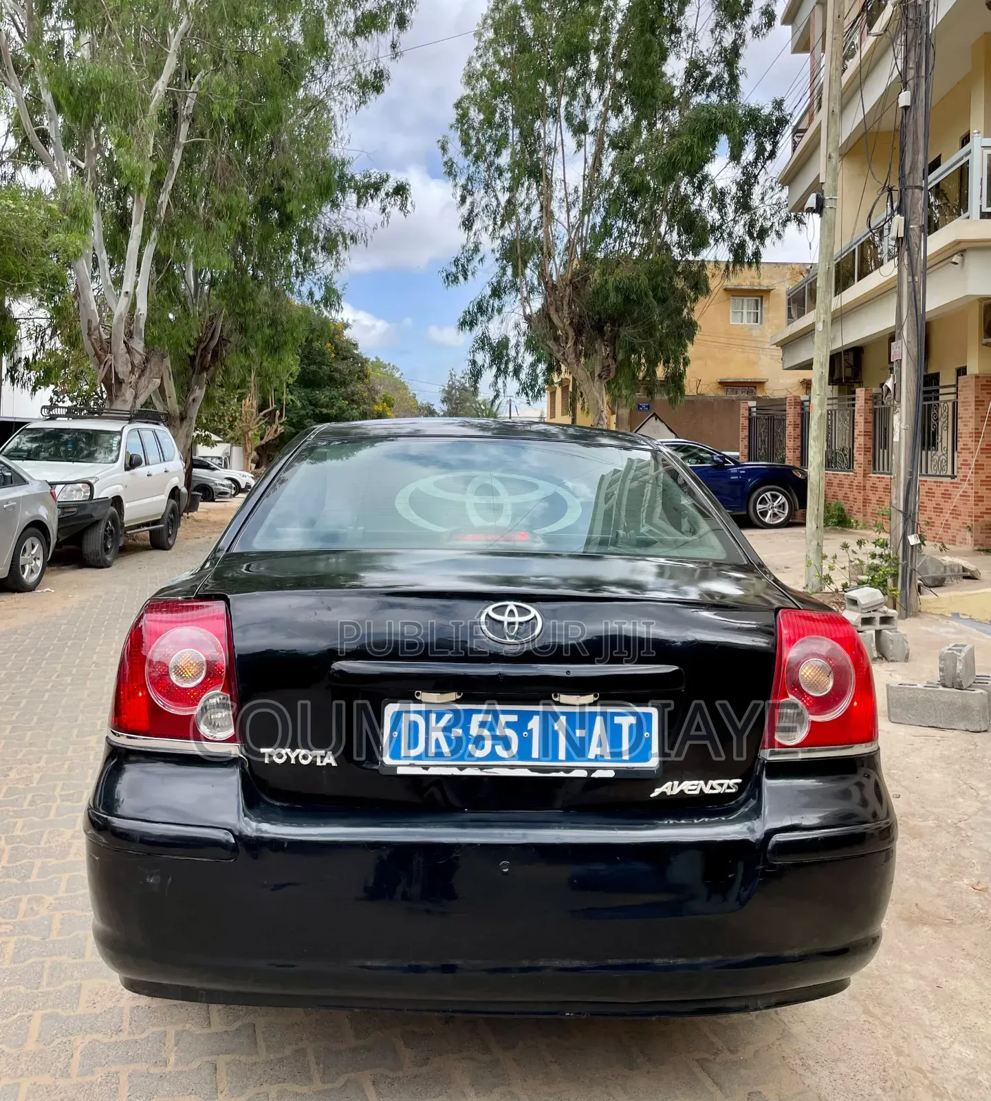 Toyota Avensis 2008 Noir Mat