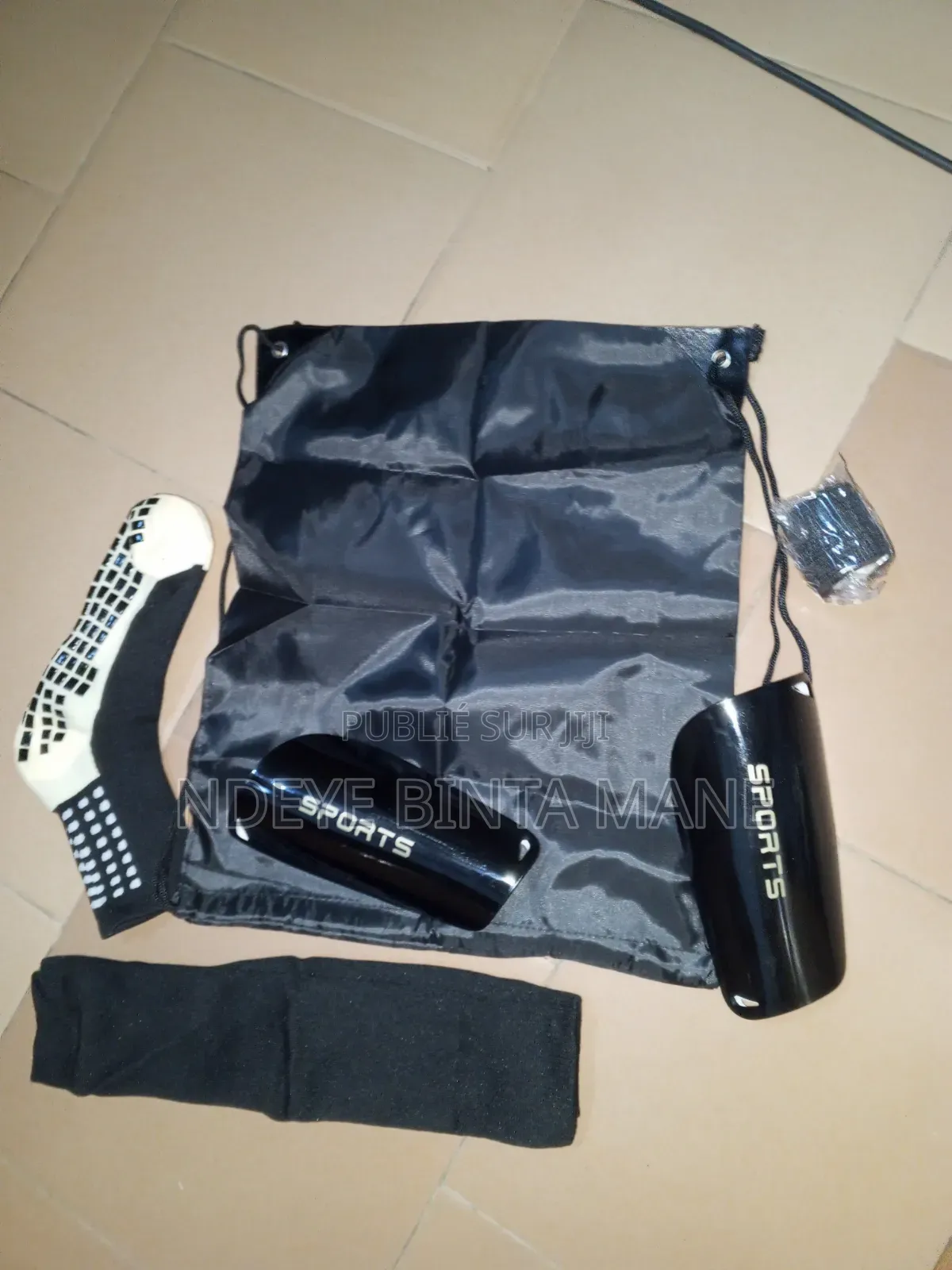 Bas+antidérapant+bande+sac+protège Tibia Taille L