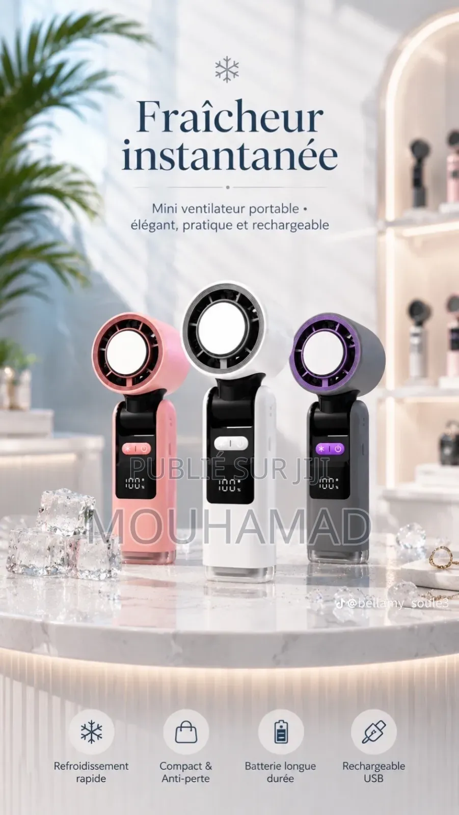 Mini Ventilateur Portable