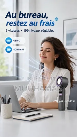 Mini Ventilateur Portable