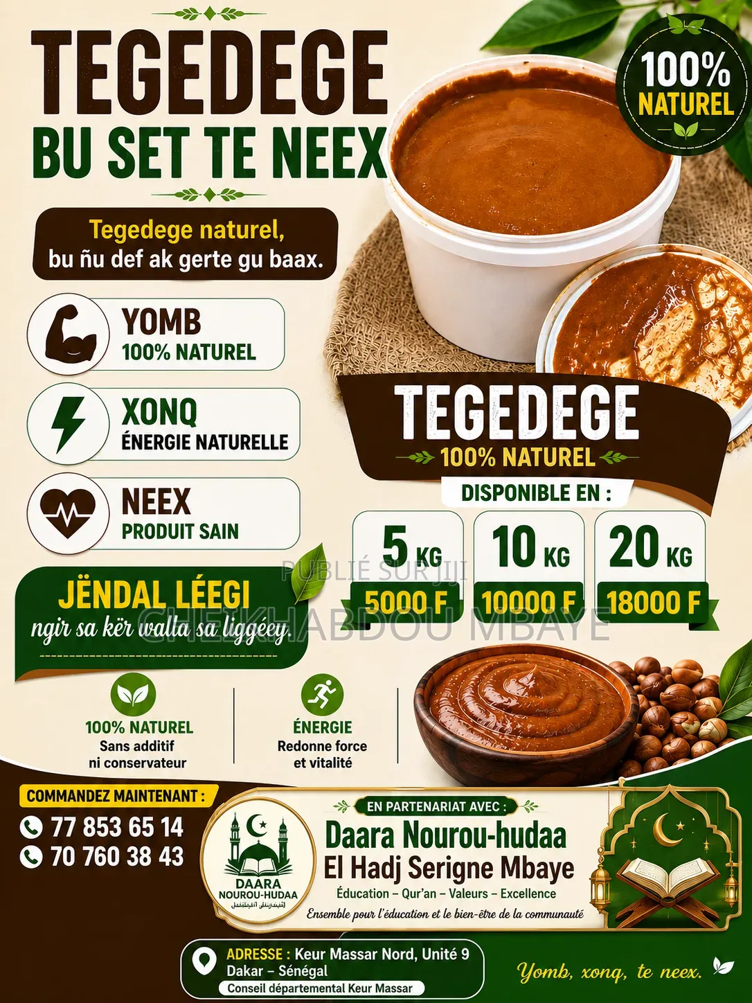 Daara Nourou-Hudaa Vante TEGDEGDE