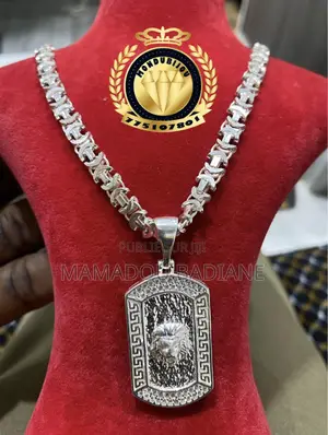 Collier en Argent Importé Pour Homme