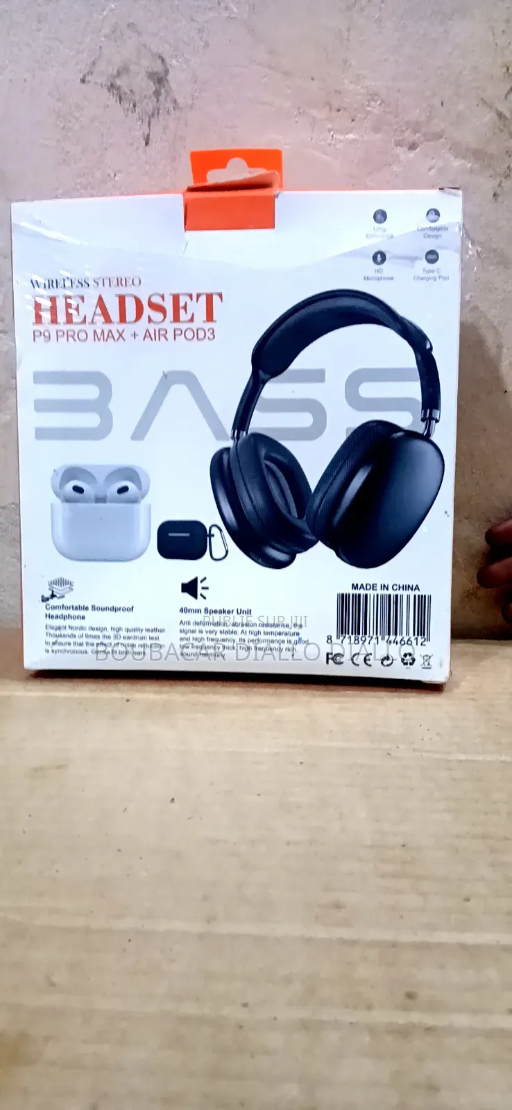 Casque Bluetooth HEADSET