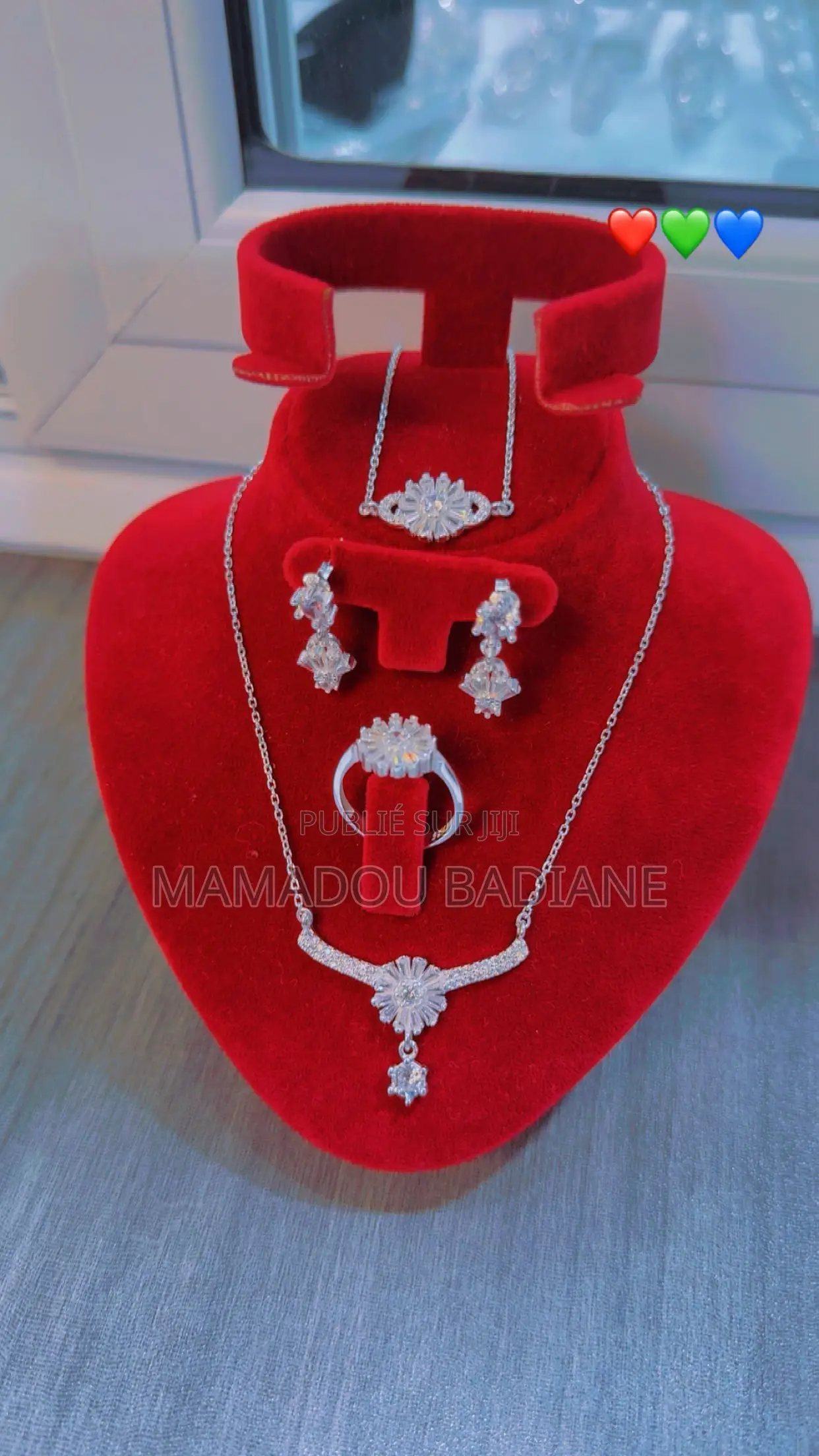 Parrure Bijoux Importé Argent Italien