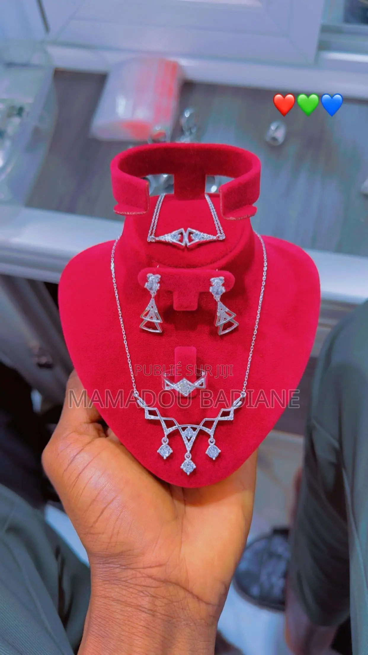 Parrure Bijoux Importé Argent Italien