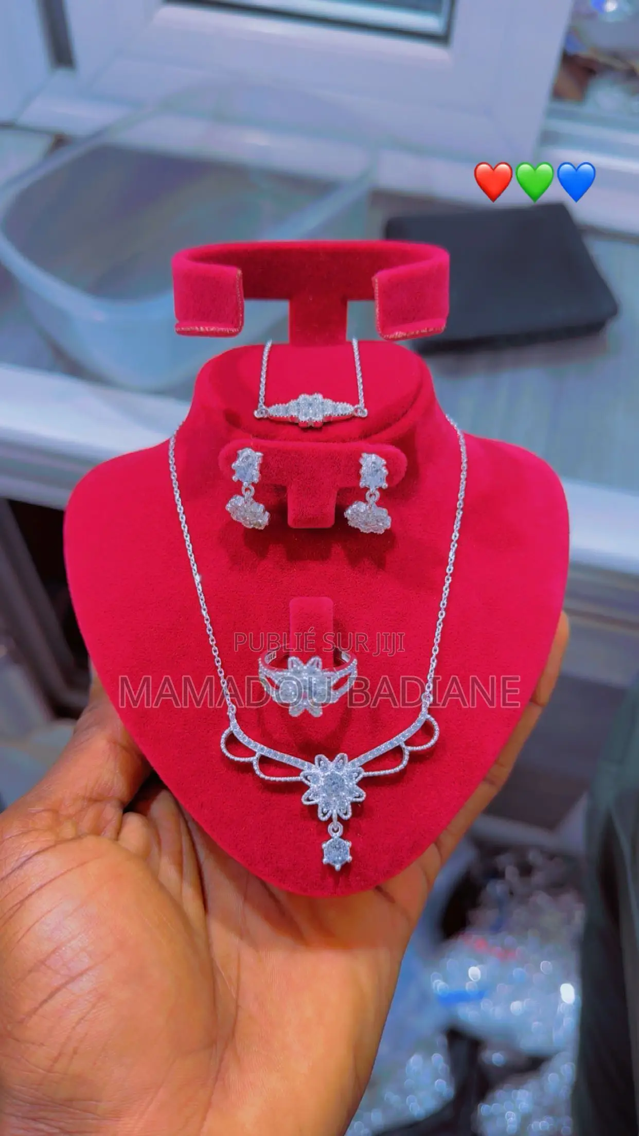 Parrure Bijoux Importé Argent Italien