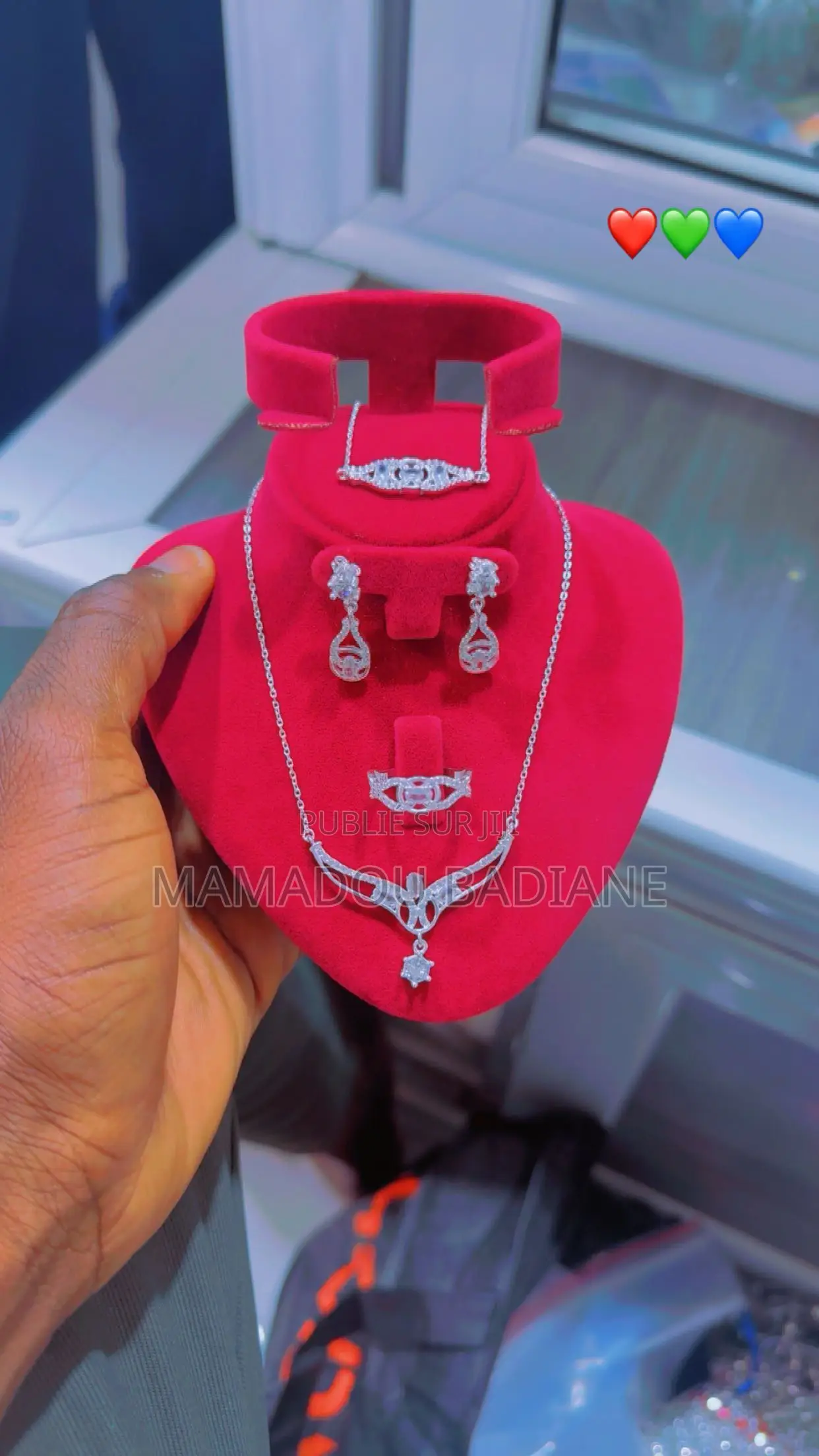 Parrure Bijoux Importé Argent Italien